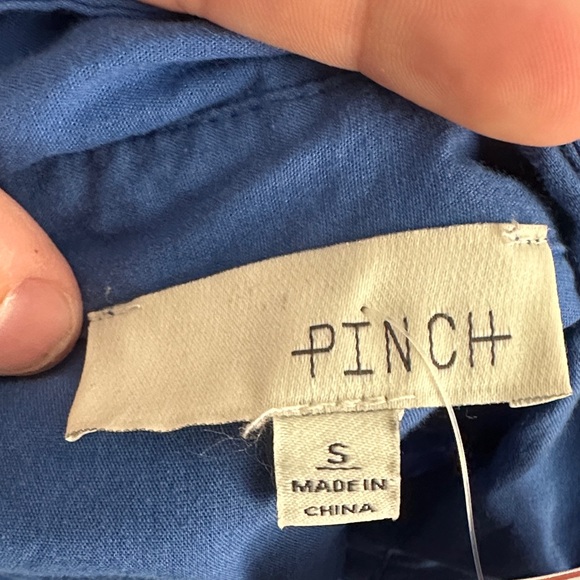 Pinch Royal Blue Puff Sleeve Mini Dress - Picture 4 of 4